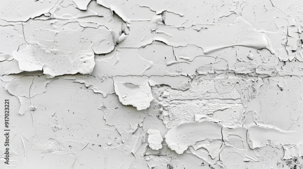 Fototapeta premium Texture of urban street poster in white