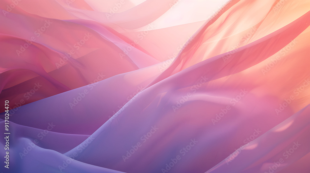 Obraz premium Light gradient overlay background illustration