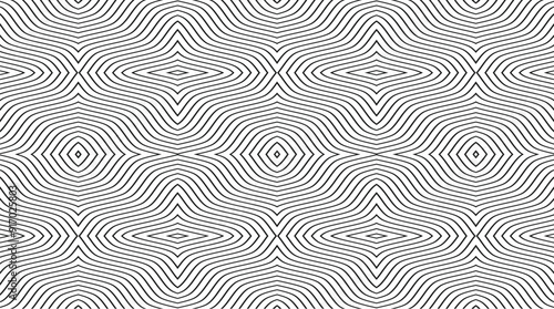 Vector seamless pattern. Modern stylish texture. Geometric strip