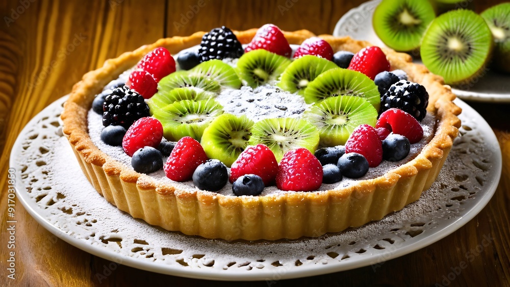 Seasonal Fruit Tart: A Fresh, Fruity Indulgence Seasonal Fruit Tart: A Fresh, Fruity Indulgence