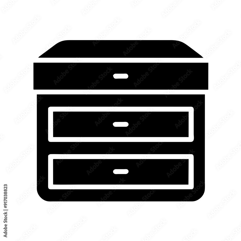 Storage Box and Chest Icon Storage Box and Chest Icon