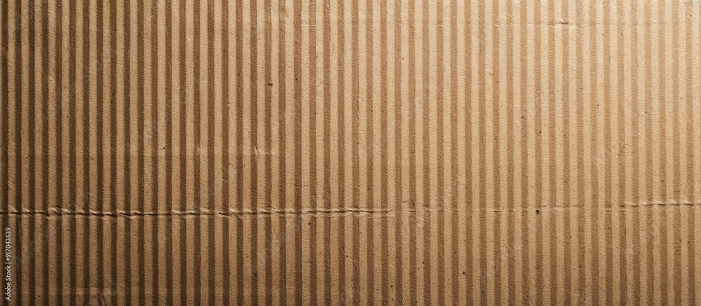Long web banner featuring a rectangular piece of corrugated brown cardboard with copy space image Long web banner featuring a rectangular piece of corrugated brown cardboard with copy space image