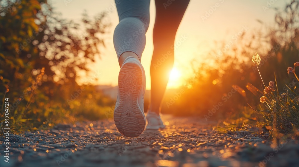 Walking into the Sunset: A Runner's Perspective Walking into the Sunset: A Runner's Perspective