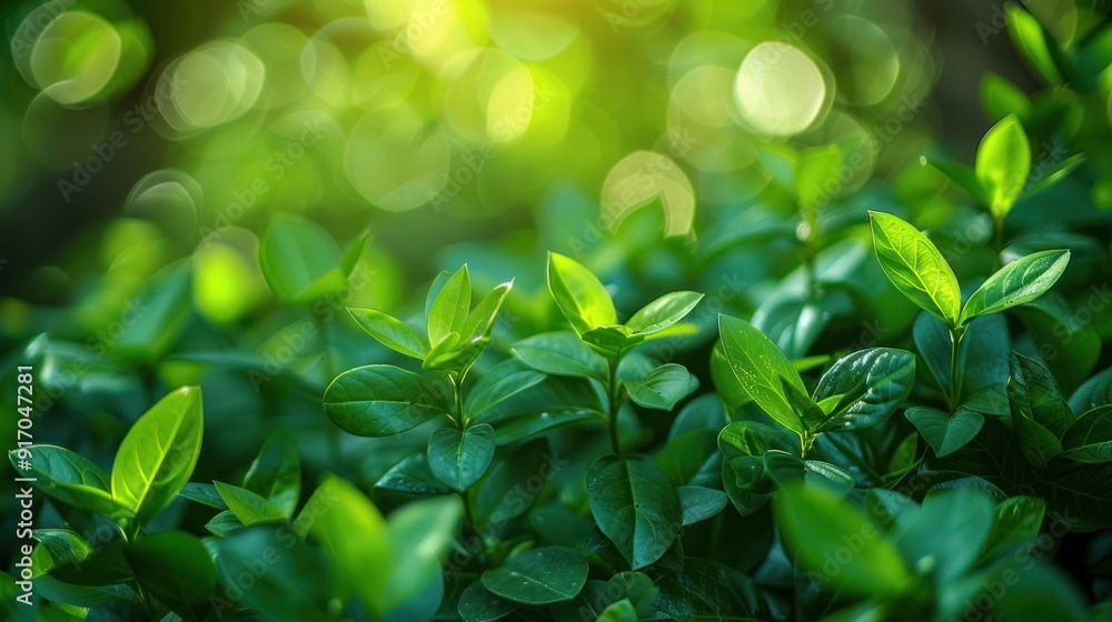 Plant leaves background Plant leaves background