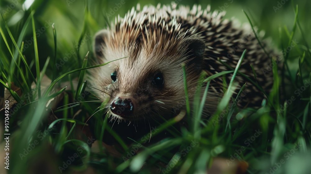 Hedgehog in the grass Hedgehog in the grass