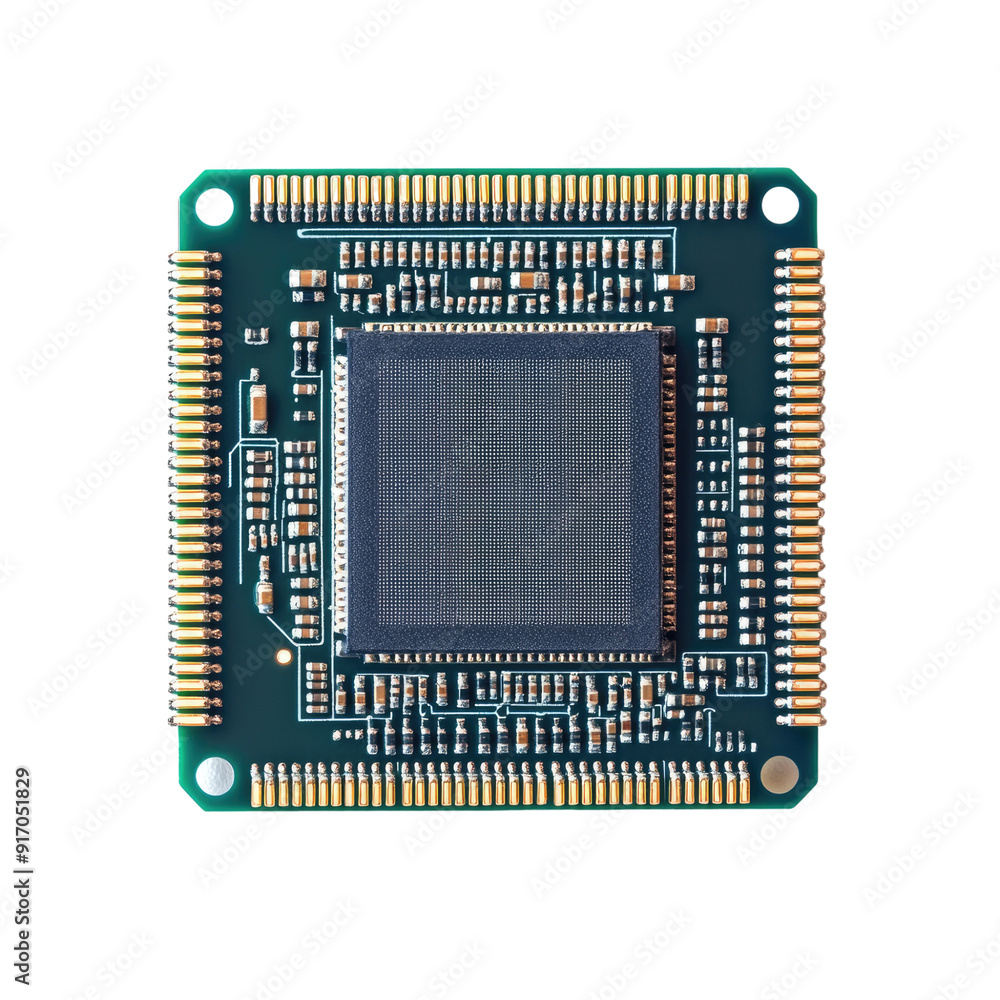 Microprocessor transparent background Microprocessor transparent background