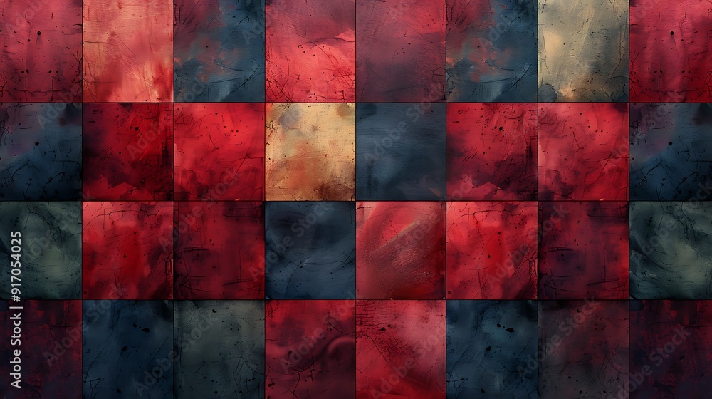 Watercolor plaid pattern, navy, red, and green shades, classic plaid layout, soft gradients, seamless design, detailed textures, hd quality, natural look Watercolor plaid pattern, navy, red, and green shades, classic plaid layout, soft gradients, seamless design, detailed textures, hd quality, natural look