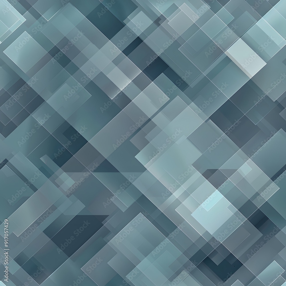 Abstract geometric pattern in cool blue tones Abstract geometric pattern in cool blue tones