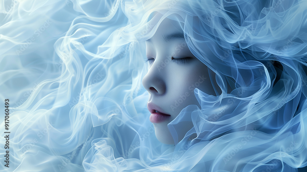 Ethereal forms sway, a solitary gaze arrests amidst elegance-2 Ethereal forms sway, a solitary gaze arrests amidst elegance-2