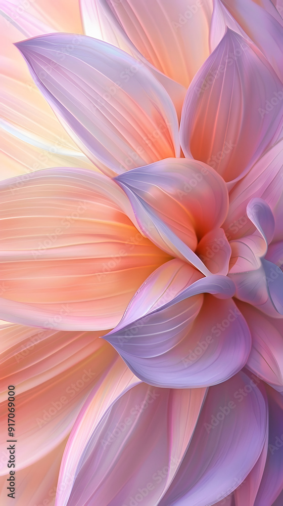 Fototapeta premium Macro shot of the tip of a flower