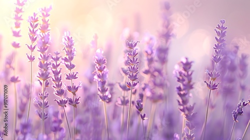 pastel hues of light lavender and pale yellow forming a serene and tranquil backdrop. 32k, full ultra hd, high resolution