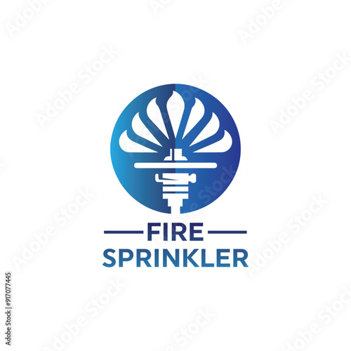 water sprinkler logo design, fire sprinkler logo design fire extinguisher, fire protection logo vector