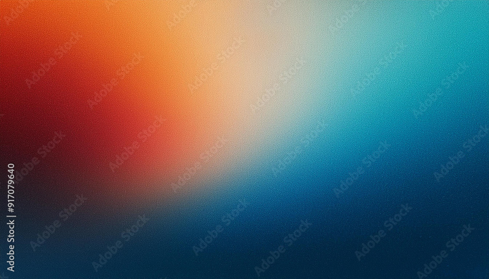 Vivid Gradient Texture. Blurred Fusion of Warm Orange and Red Tones Fading into Cool Blue Hues, USA Patrioric Dynamic Energetic Abstract Background Vivid Gradient Texture. Blurred Fusion of Warm Orange and Red Tones Fading into Cool Blue Hues, USA Patrioric Dynamic Energetic Abstract Background