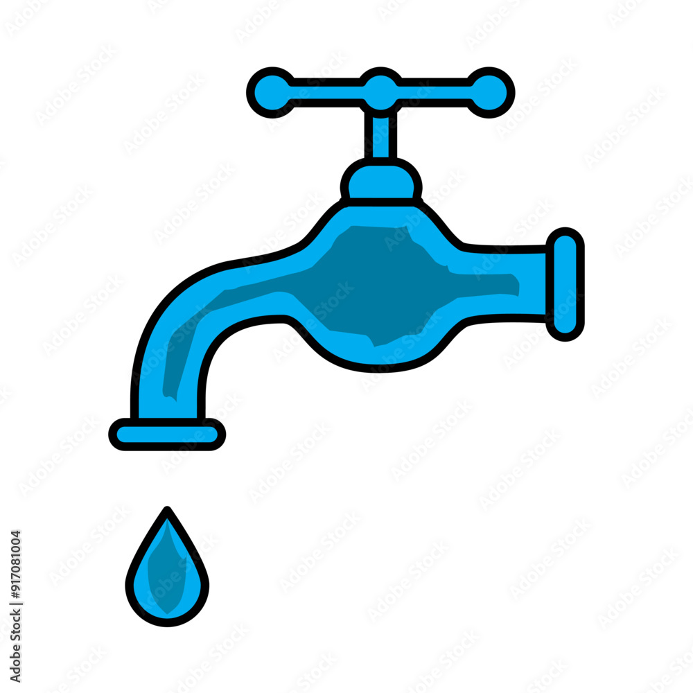 Faucet icon template Faucet icon template