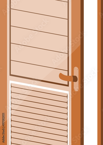 upvc door windows illustration