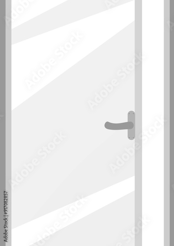 upvc door windows illustration