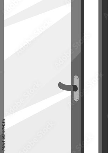 upvc door windows illustration