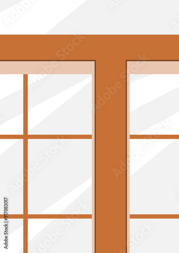 upvc door windows illustration