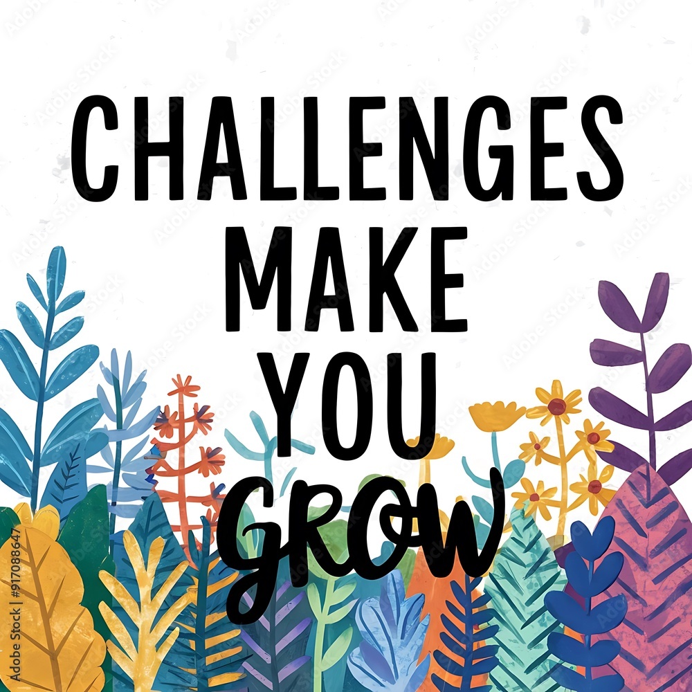 Challenges make you grow colorful background and text (T-shirt Design Motivational Quote, Illustration ,Typography) Challenges make you grow colorful background and text (T-shirt Design Motivational Quote, Illustration ,Typography)