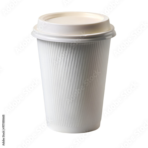 Wallpaper Mural Empty blank paper coffee cup Torontodigital.ca