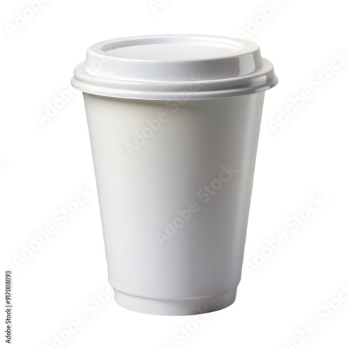 Wallpaper Mural Empty blank paper coffee cup Torontodigital.ca