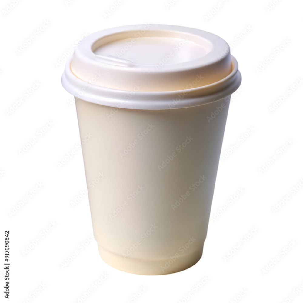 Empty blank paper coffee cup Empty blank paper coffee cup