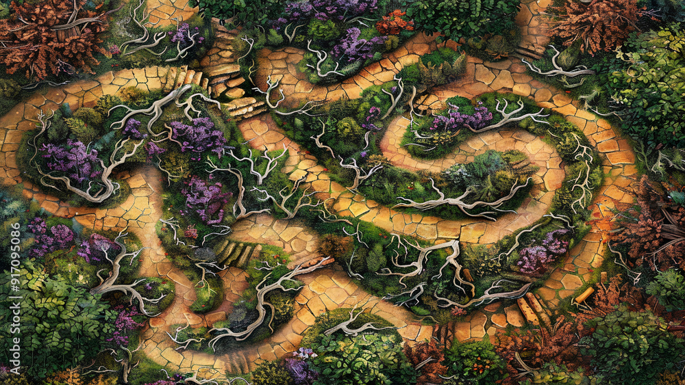 Obraz premium Dnd Battlemap Rpg game