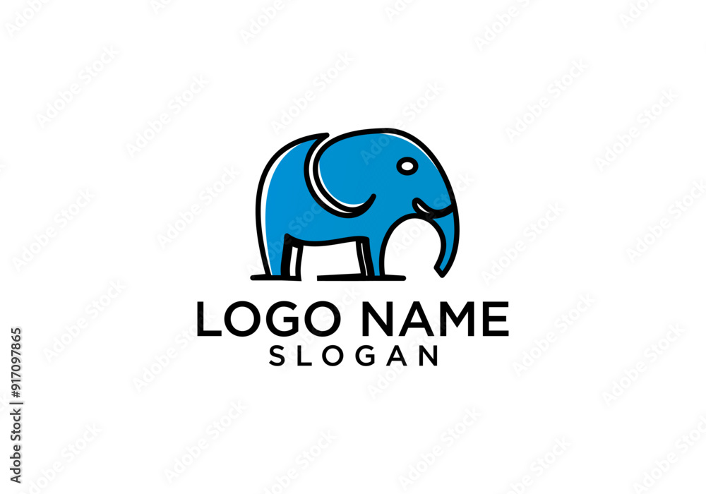 elephant icon logo vector illustration design elephant icon logo vector illustration design