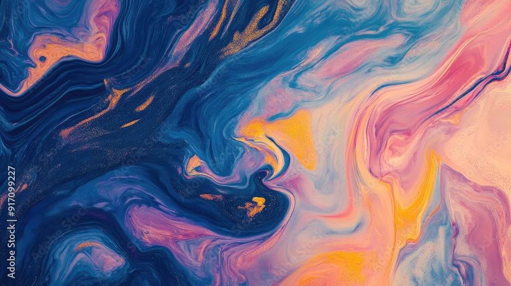 Energetic abstract patterns in vivid display Energetic abstract patterns in vivid display