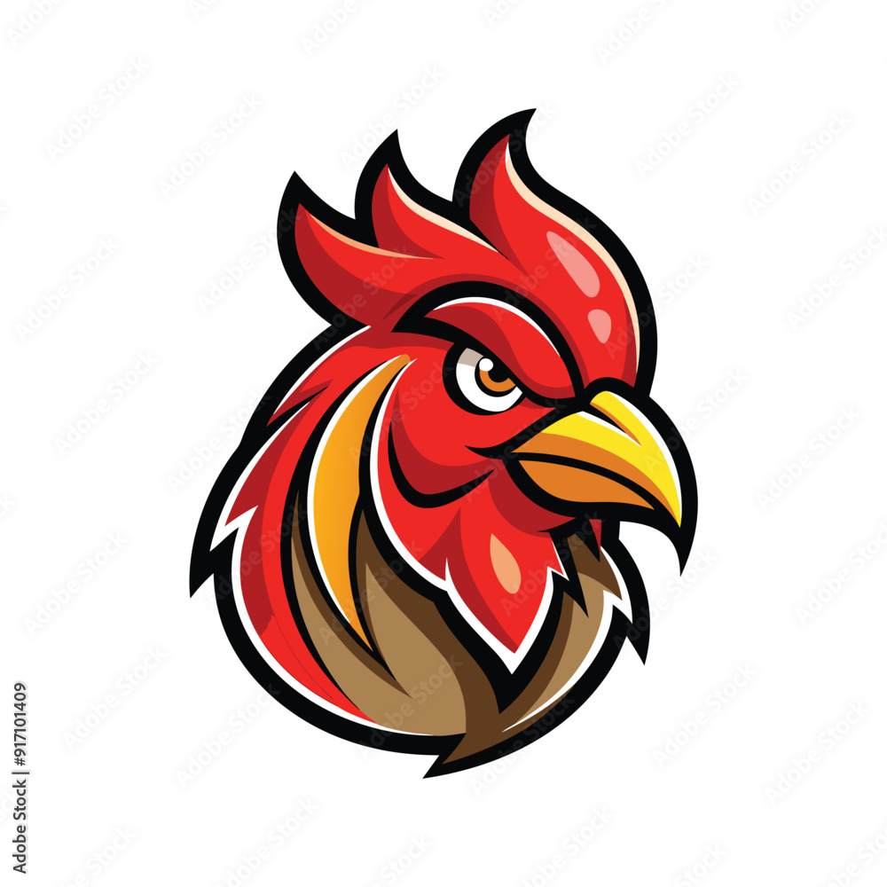 The Fierce and Focused Rooster A Symbol of Strength Determination and Unyielding Resolve The Fierce and Focused Rooster A Symbol of Strength Determination and Unyielding Resolve