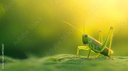 Grasshopper Macro Close Up