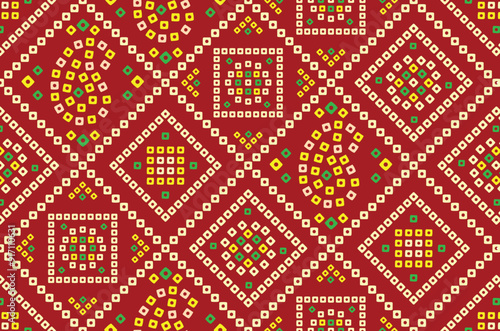 Multicolour bandhani motif seamless illustration, illustrations and vector, Teej, seamless pattern, for print, fabric, textile, paper, wallpaper, backdrop, rajasthani, art
traditional background,  