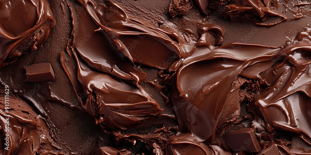 Gelato. Sfondo per gelateria. Gusto cioccolato Gelato. Sfondo per gelateria. Gusto cioccolato