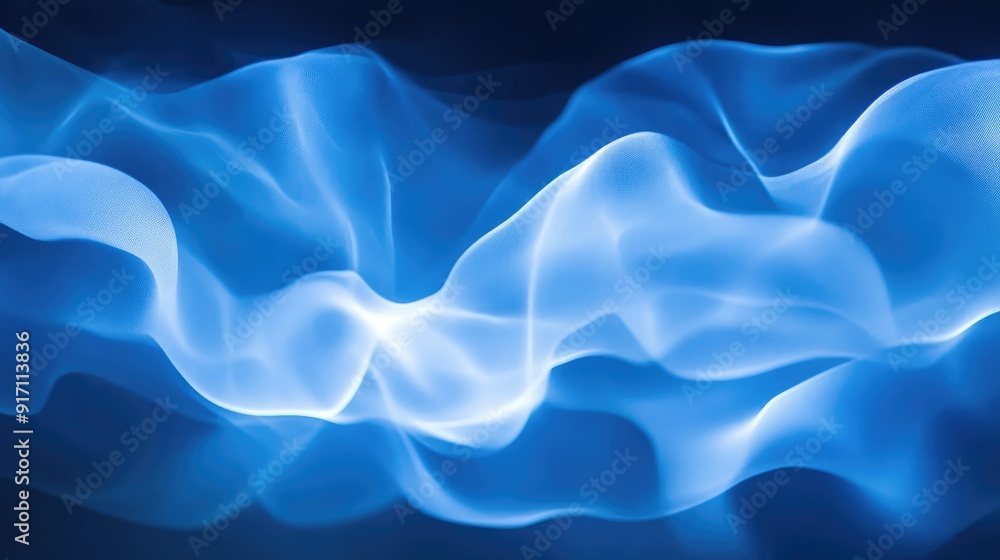 Ethereal glow emanating from abstract shapes Ethereal glow emanating from abstract shapes