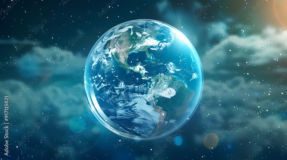 Earth's Ozone Shield: Protecting Our Planet in a Bubble of Safety Earth's Ozone Shield: Protecting Our Planet in a Bubble of Safety