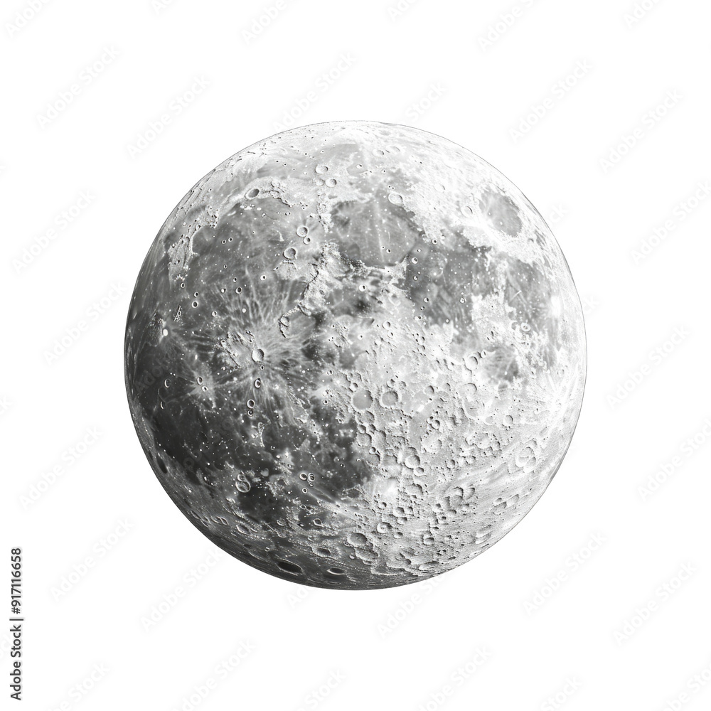 3D Moon isolated on transparent background cutout PNG 3D Moon isolated on transparent background cutout PNG