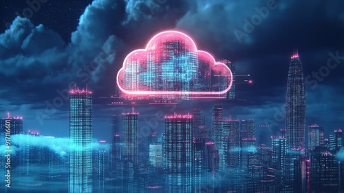 Cloud Computing Cityscape