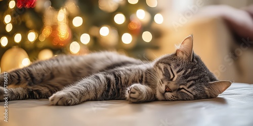 Cozy Christmas Cat Nap:  A ...