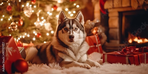 Husky Christmas Cheer: A ma...