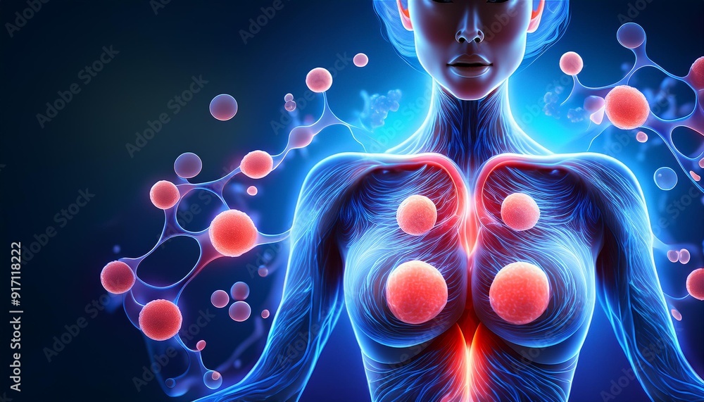 Naklejka premium Virus impacting global health.