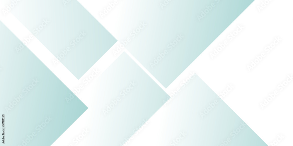 Abstract gradient white and blue background with diamond and square triangle shapes layered in modern abstract pattern design, White color technology concept geometric line vector background. Abstract gradient white and blue background with diamond and square triangle shapes layered in modern abstract pattern design, White color technology concept geometric line vector background.