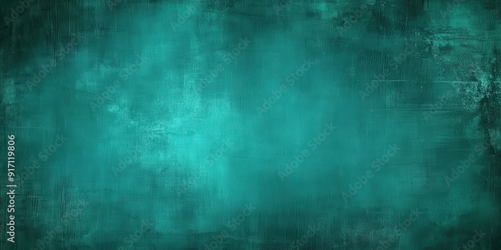 Fototapeta premium Abstract Teal Grunge texture Background