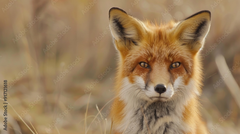 Red Fox Portrait in Nature Red Fox Portrait in Nature