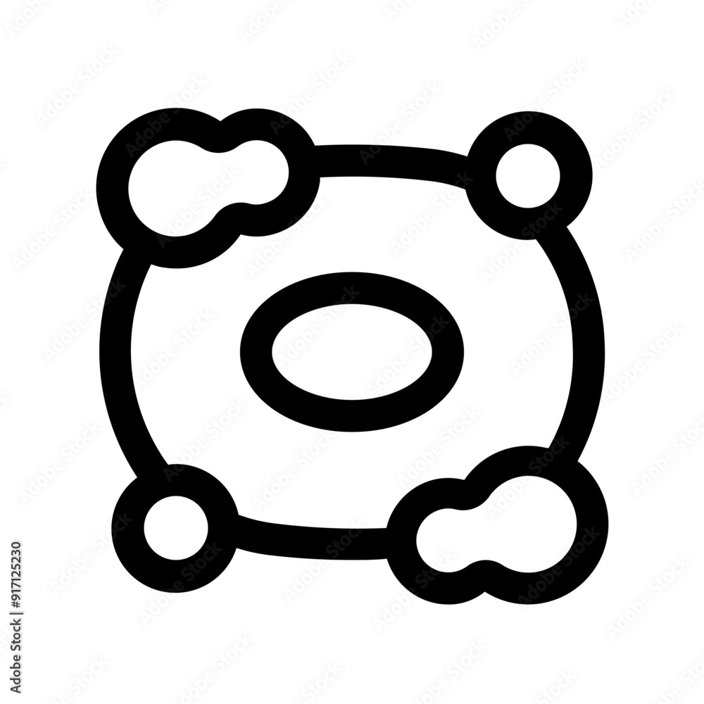 Soap Line Icon. Single icon, line vector icon