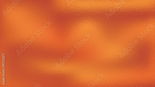 Metallic orange foil texture background, cmyk color, perfect for printing. Vector illustration