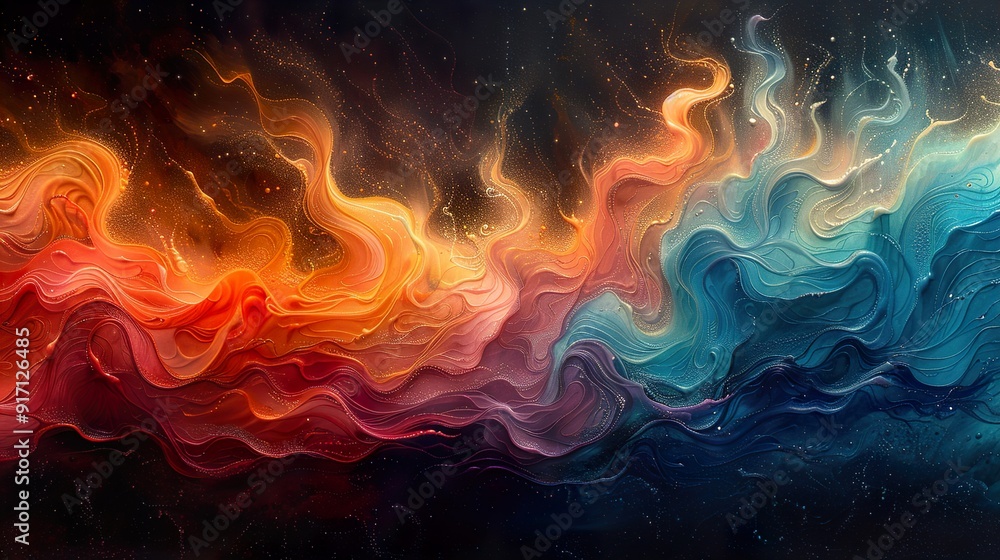 Abstract background with fire Abstract background with fire