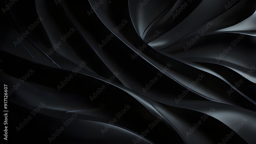 Mystic Night Black Abstract Artistry Mystic Night Black Abstract Artistry