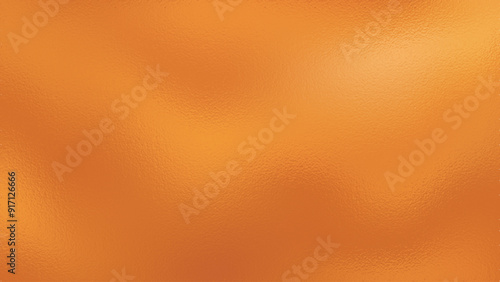 Metallic orange foil texture background, cmyk color, perfect for printing. Vector illustration