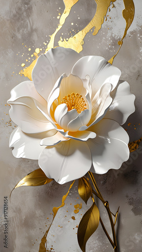  Elegant Bloom - Contemporary Floral Art