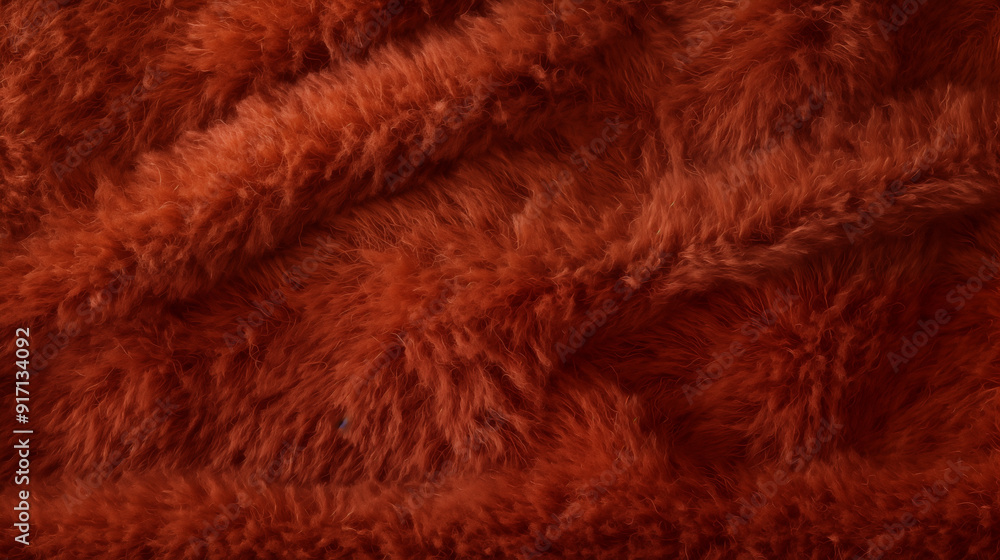 Fototapeta premium Soft and Cozy Wool Fabric Texture with Visible Fibers - Detailed Close-Up Image for Textile Backgrounds and Crafts